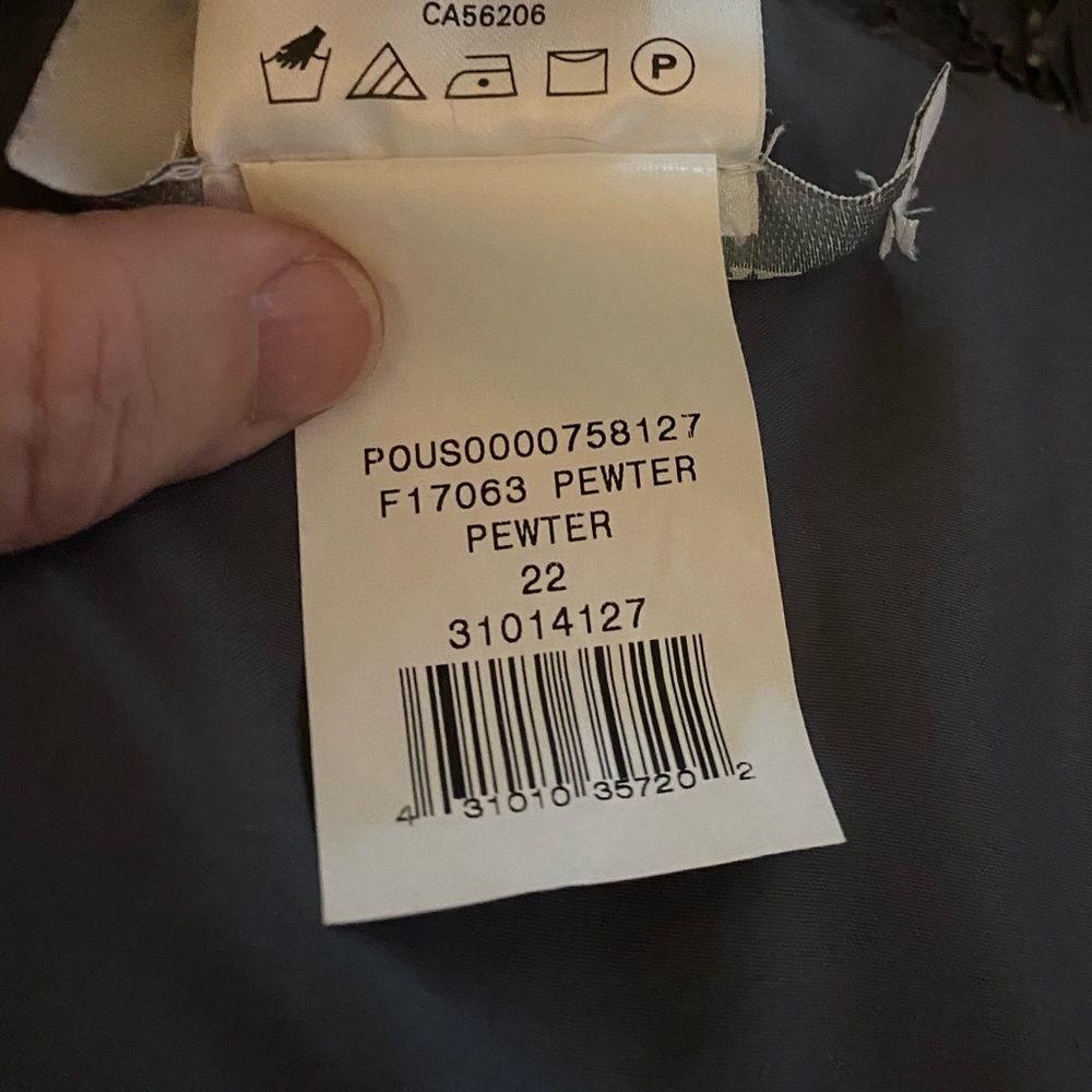 DAVIDS BRIDAL ONE SHOULDER LONG DRESS - Picture 10 of 13